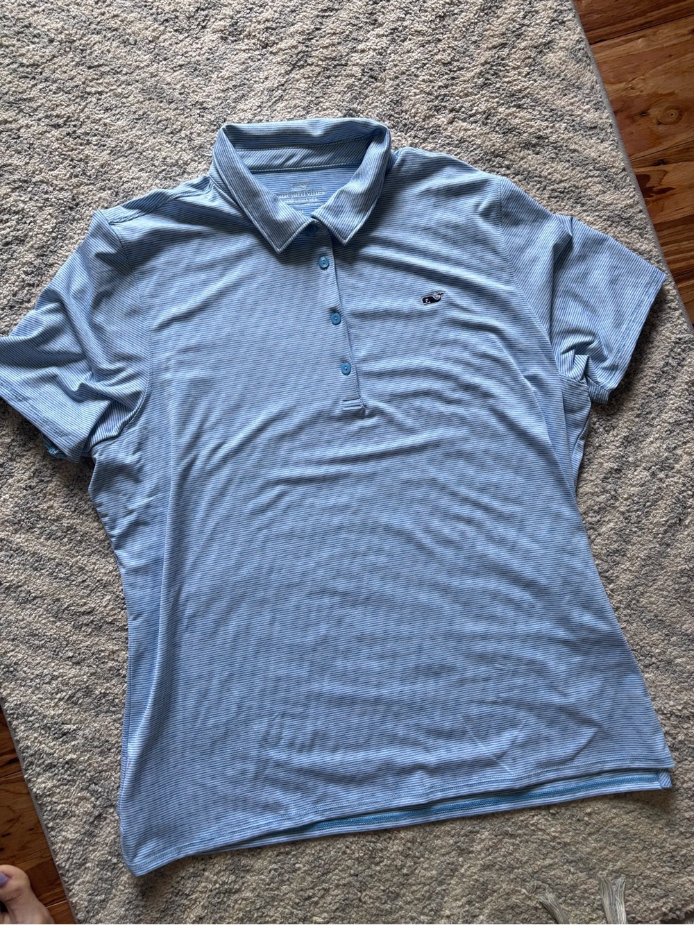 Vineyard Vines Women’s Light Blue Polo Shirt